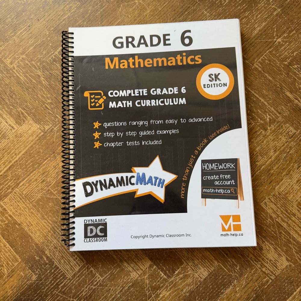 Dynamic Math Grade 6 Mathematics Workbook - Picture 1 of 1